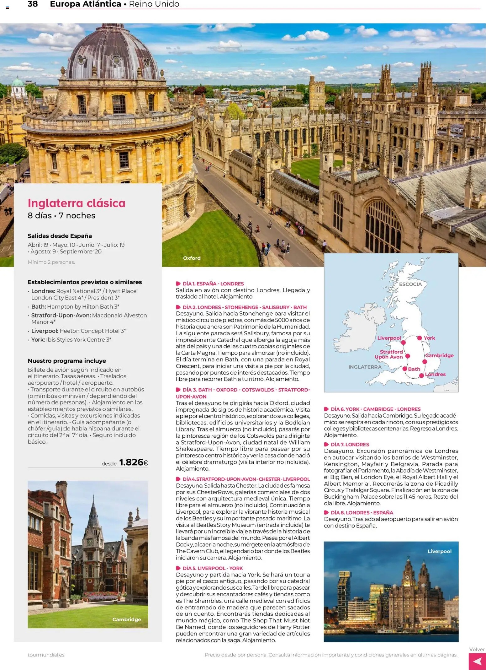 Viajes El Corte Inglés Europa │ válido desde el 01.01.2026 | Página: 38 | Productos: Té
