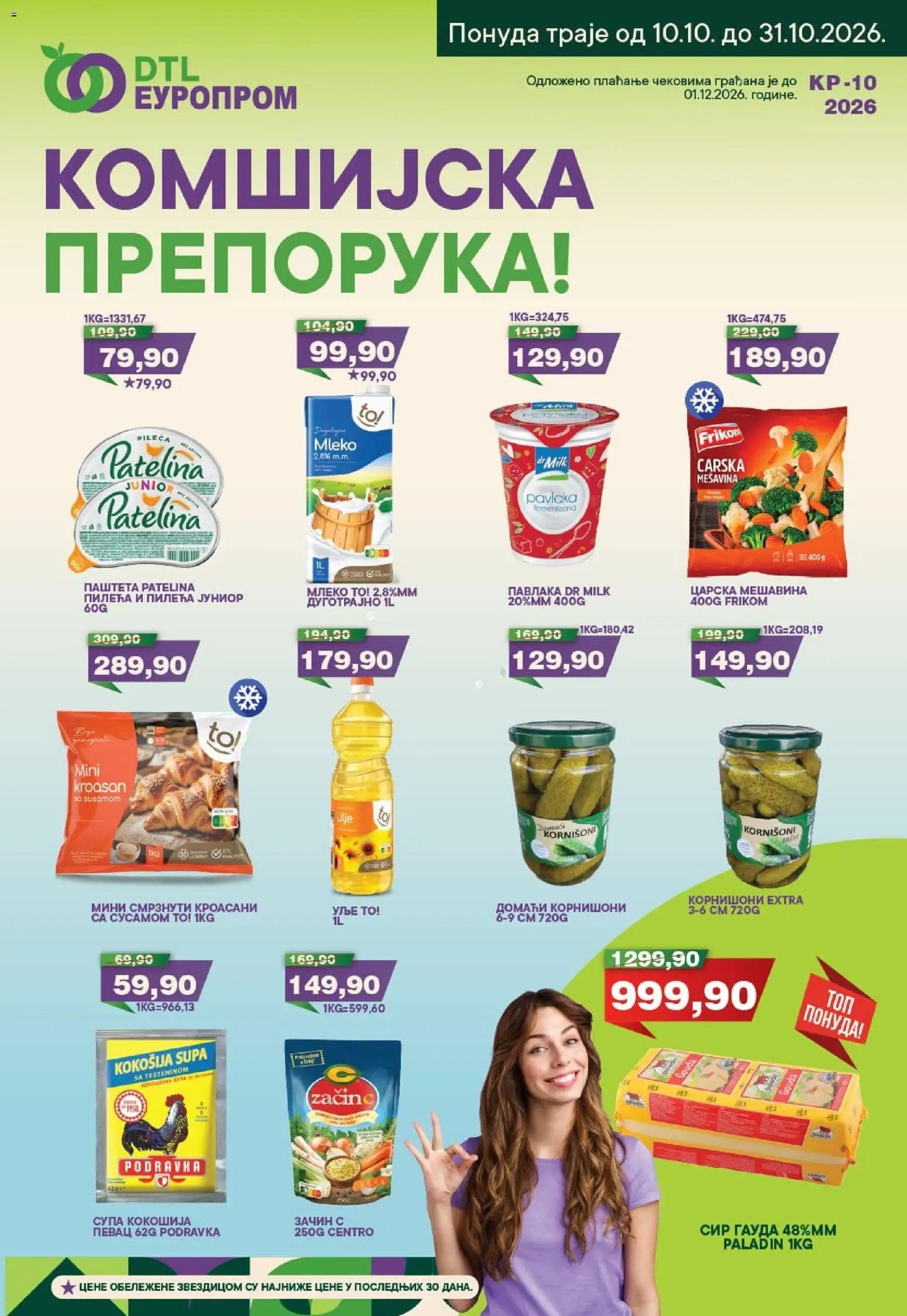 Europrom Subota, 10 Oktobar Velike Uštede