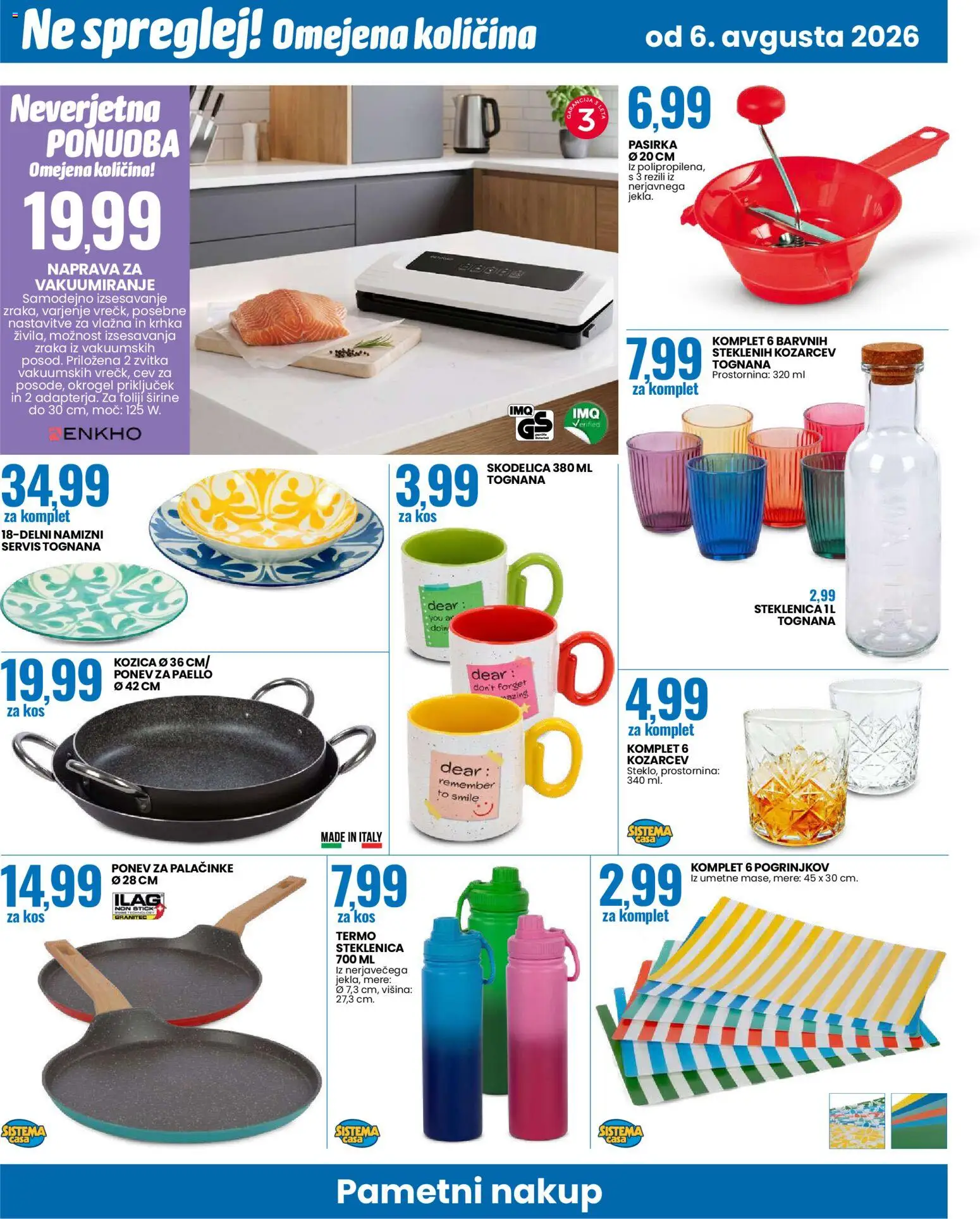 Novi Eurospin katalog ponudbe – veljaven od 06.08.2026 | Stran: 18