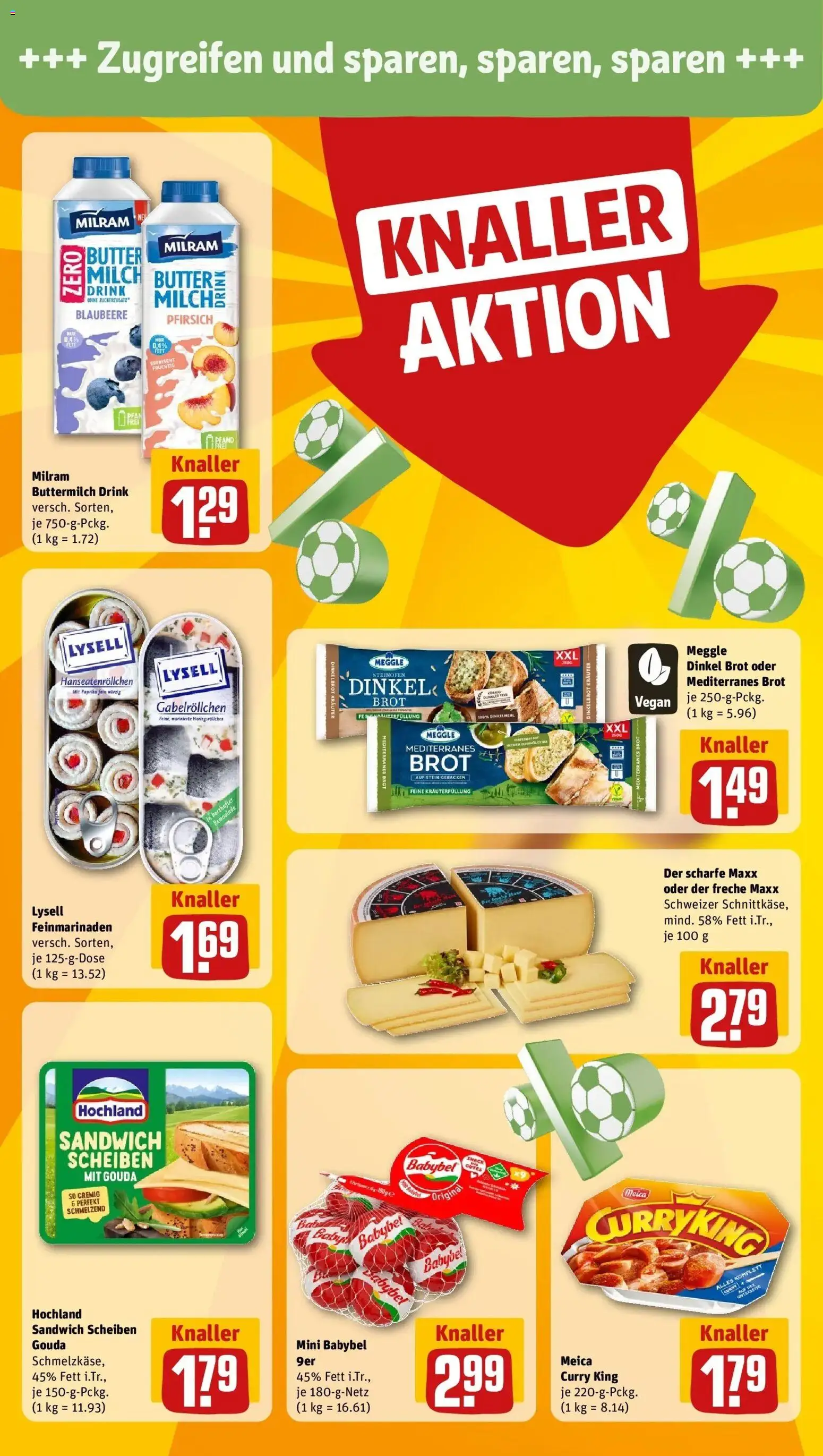 Rewe Prospekt Nürnberg / Maxfeld – gültig ab 05.07.2026 | Seite: 12 | Produkte: Butter, Gouda, Milram, Brot