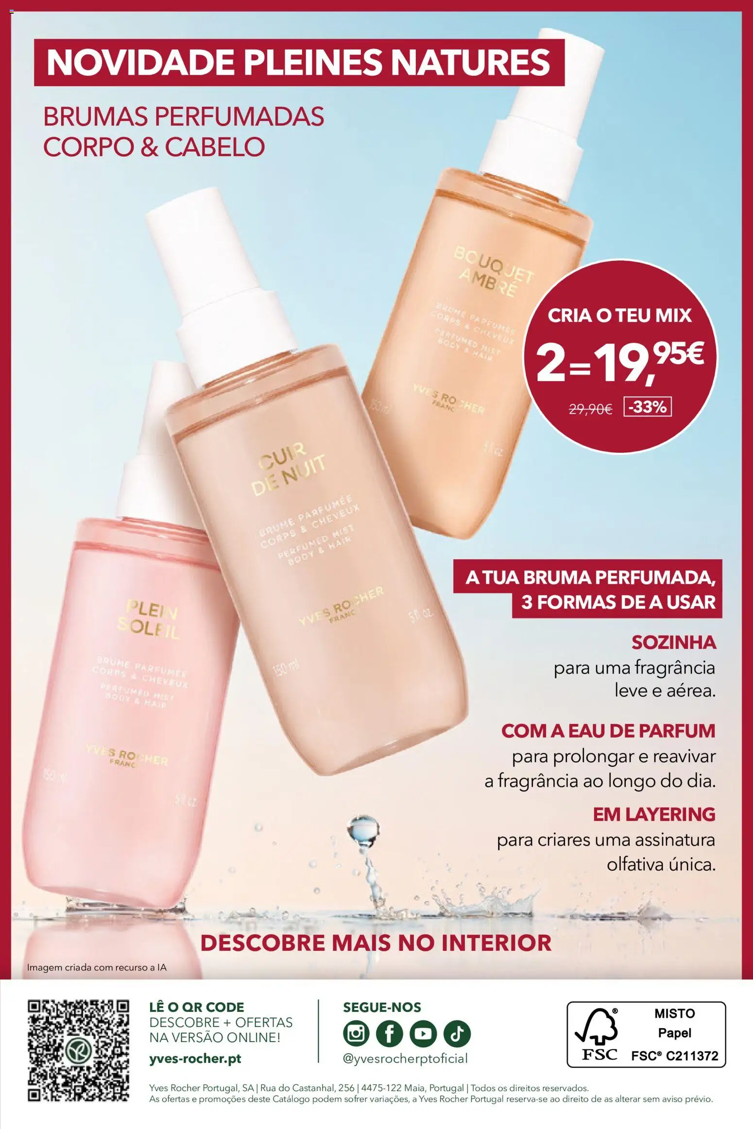 Yves Rocher Catálogo 12 │ válido de 24/09/2026 | Página: 76 | Produtos: Fragrância