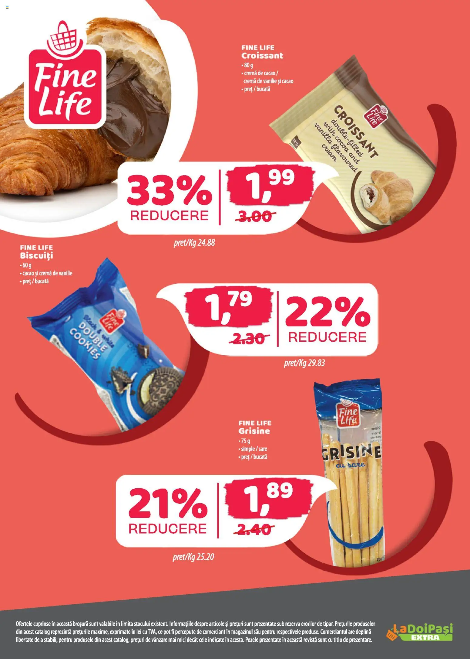 Noul catalog LaDoiPași – valabil de la 16.05.2026 | Pagină: 14 | Produse: Cremă, Cacao, Biscuiți, Sare