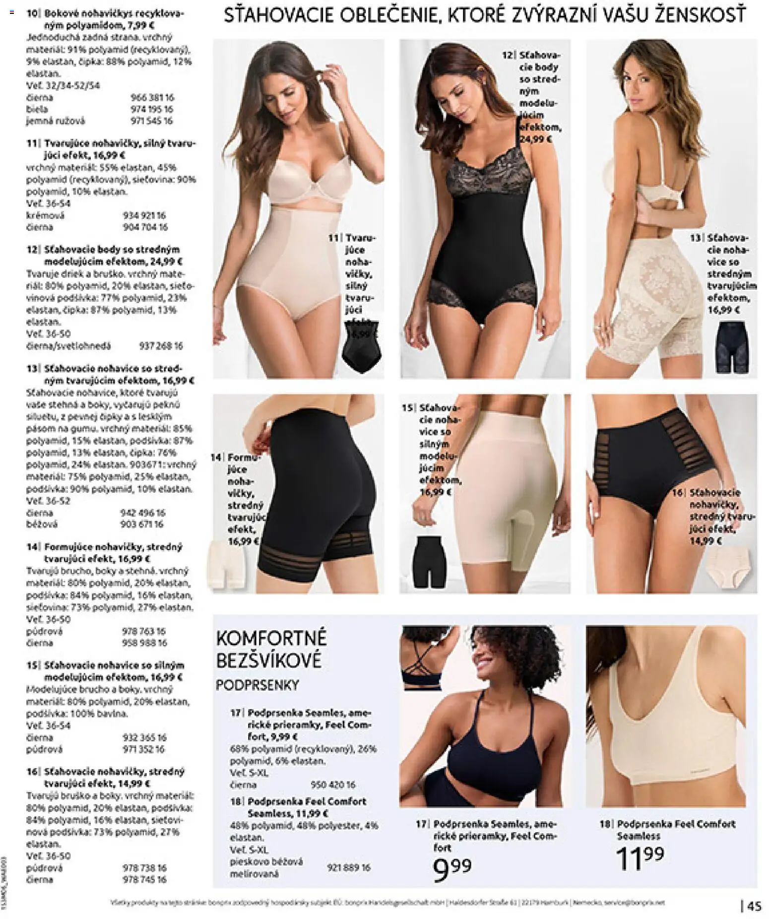 Nové Bonprix akcie – leták je platný od 15.06.2026 | Strana: 47 | Produkty: Nohavice, Podprsenka