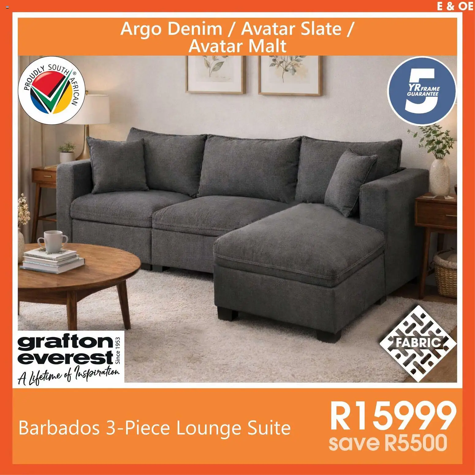 New Tafelberg Furnishers catalogue – valid from 08/10/2026 | Page: 19 | Products: Lounge suite