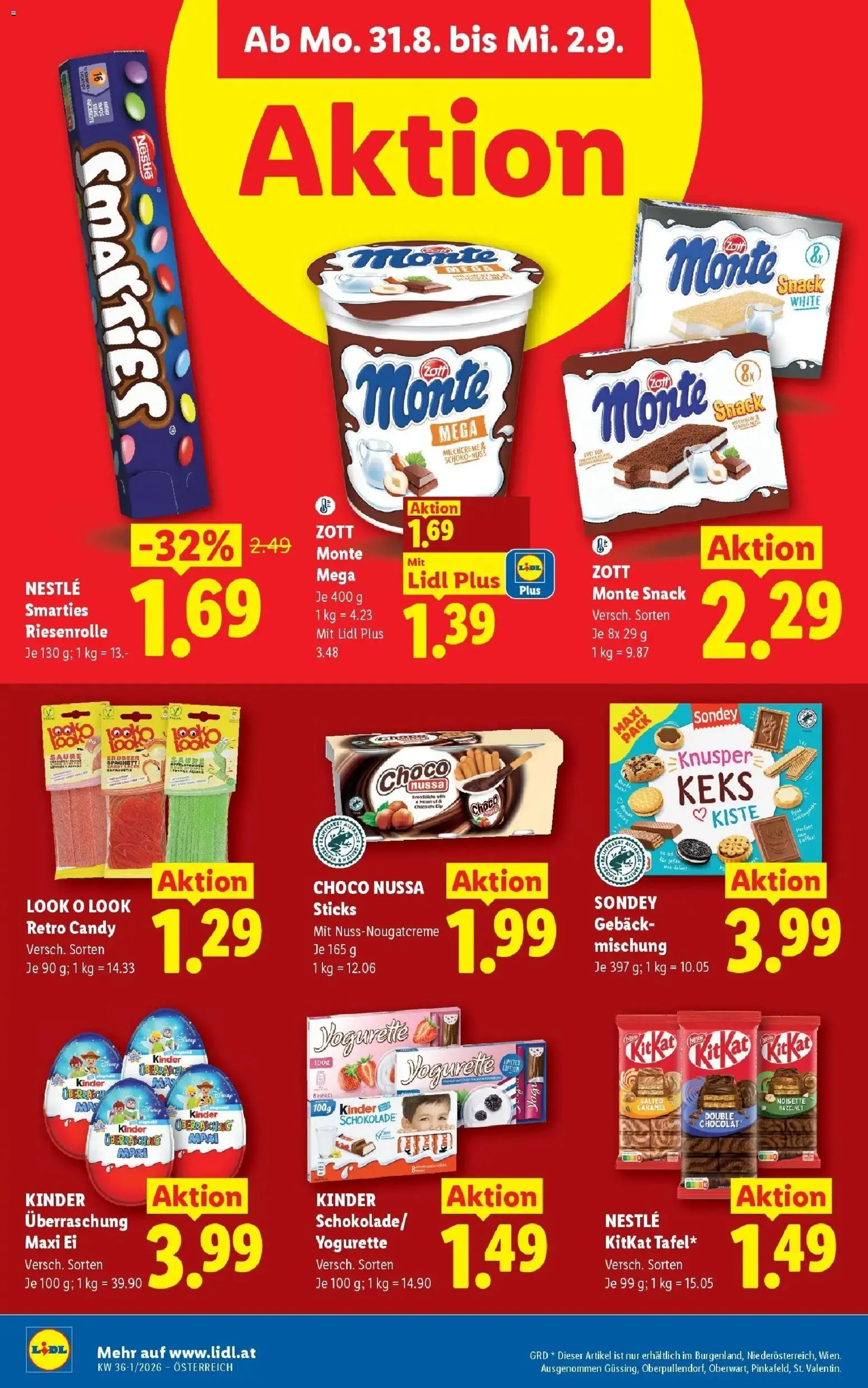 Lidl Flugblatt - Wien ab 23.08.2026 - Angebote ab donnerstag | Seite: 47 | Produkte: Gebäck, Kaffee, Schokolade