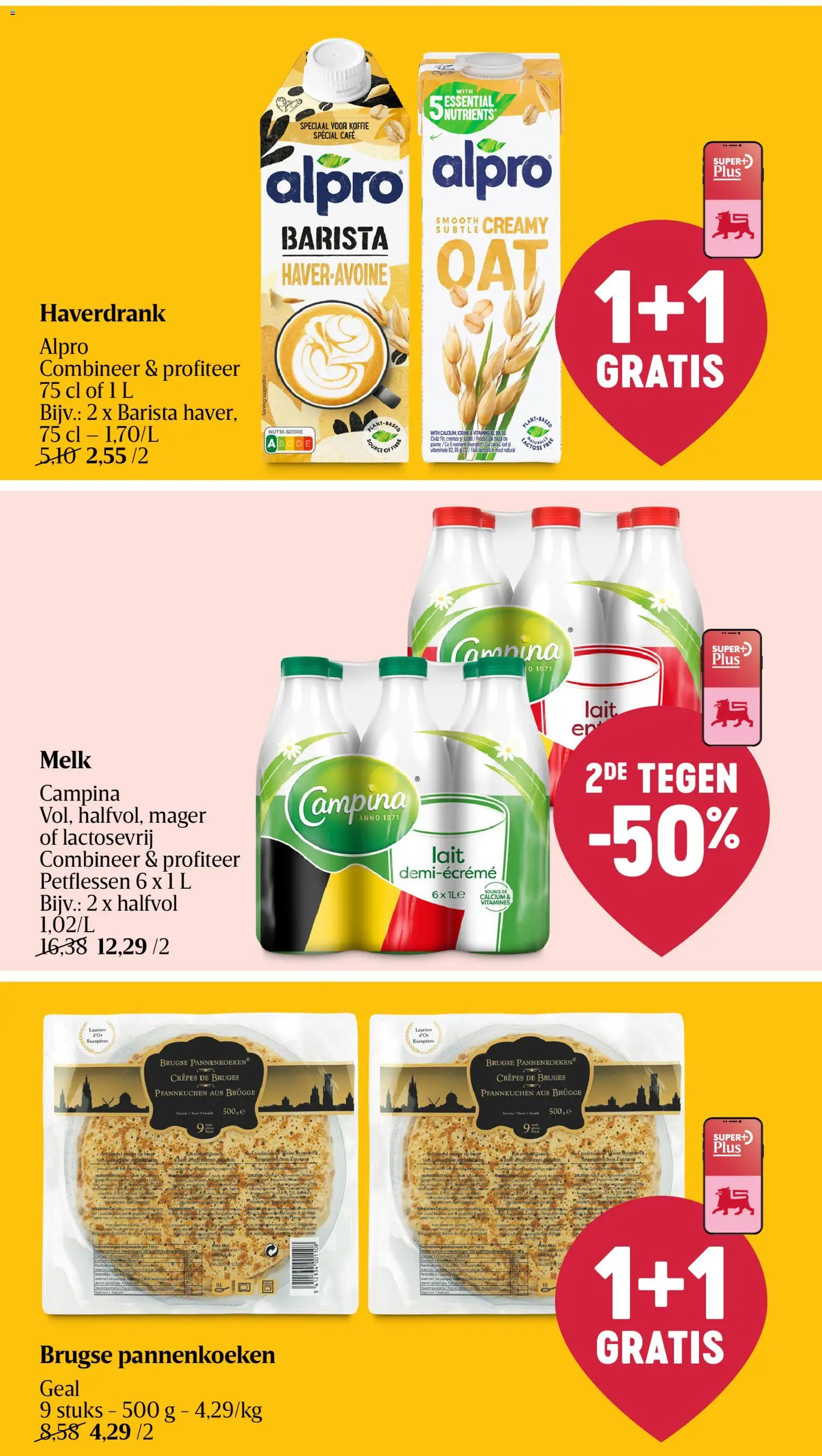 {H1} | Pagina: 26 | Producten: Pannenkoeken, Melk, Koffie