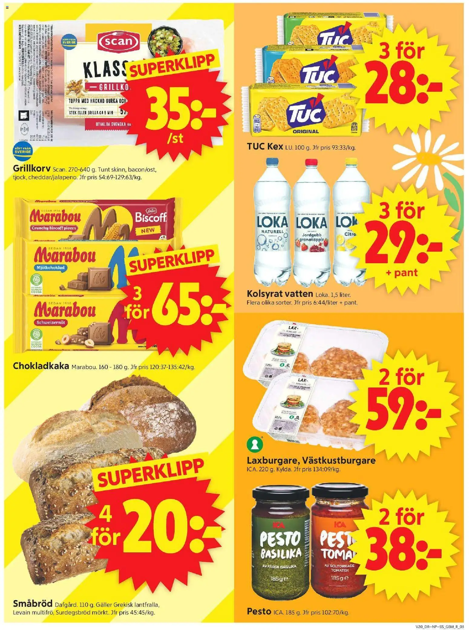 ICA Supermarket reklamblad aktuell från 11.05.2026 | Sida: 3