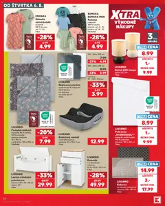 Kaufland SK akciós újság - amely érvényes a következő dátumtól: 2026.08.06. | Oldal: 66 | Termékek: Led lámpa, Lámpa