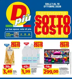 Anteprima del volantino D Più volantino valido a partire dal 01/10/2026