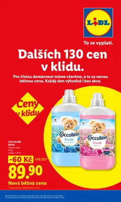 Náhled letáku Lidl leták - Pro čistou domácnost máme všechno od 07.09.2026