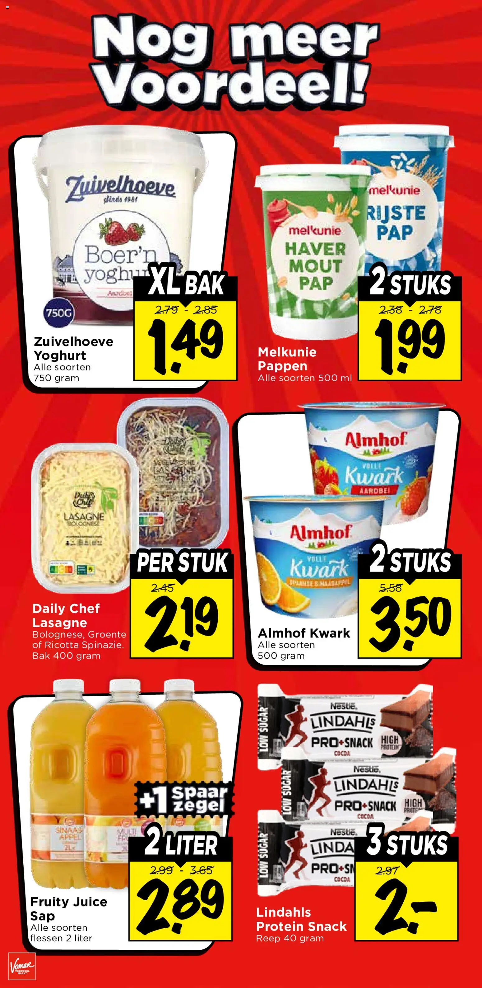 {H1} | Pagina: 23 | Producten: Yoghurt, Kwark, Lasagne, Aardbei
