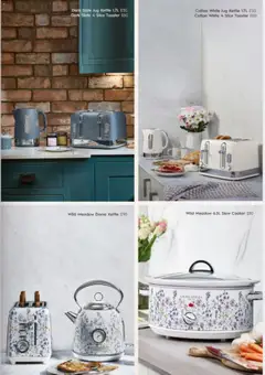 Preview of Laura Ashley catalogue valid from 01/09/2026 | Page: 89 | Products: Slow cooker, Kettle, Toaster, Cooker