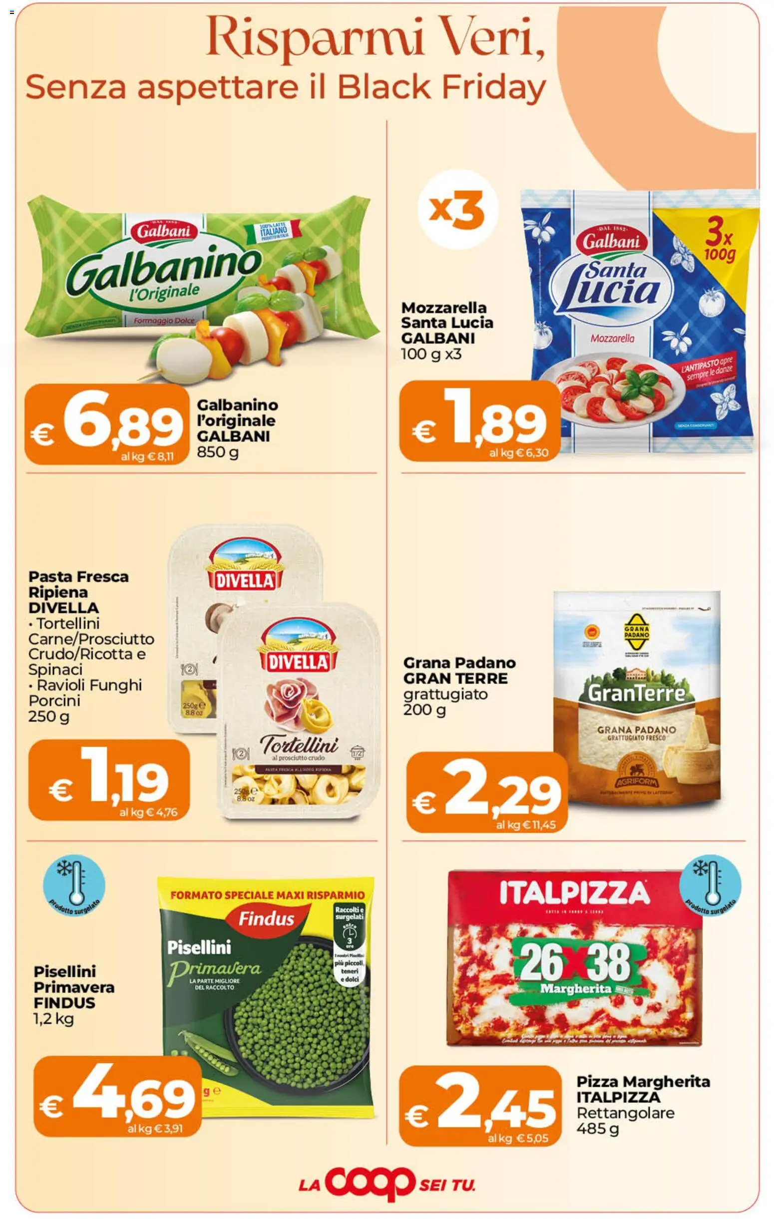 Volantino Ipercoop del 23/10/2026 | Pagina: 2 | Prodotti: Pizza, Pasta, Funghi, Fanta