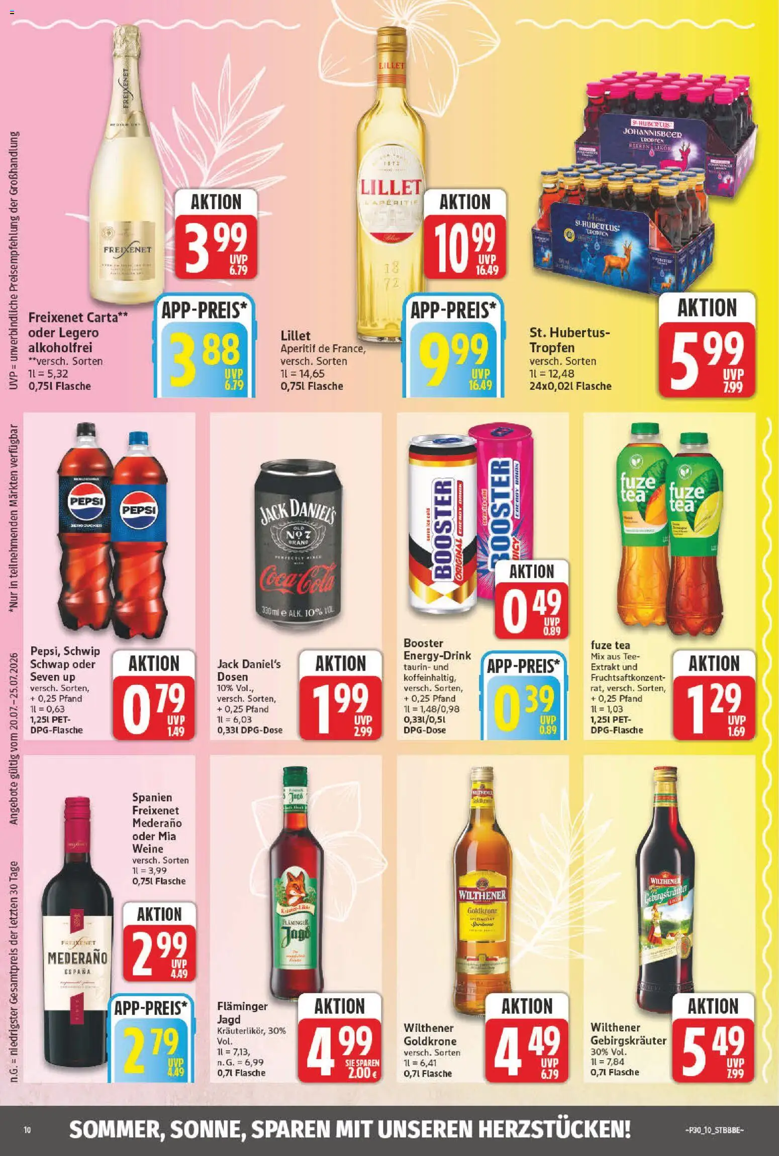 NP Discount Prospekt – gültig ab 20.07.2026 | Seite: 12 | Produkte: Fuze tea, Coca cola, Freixenet mederano, Tee