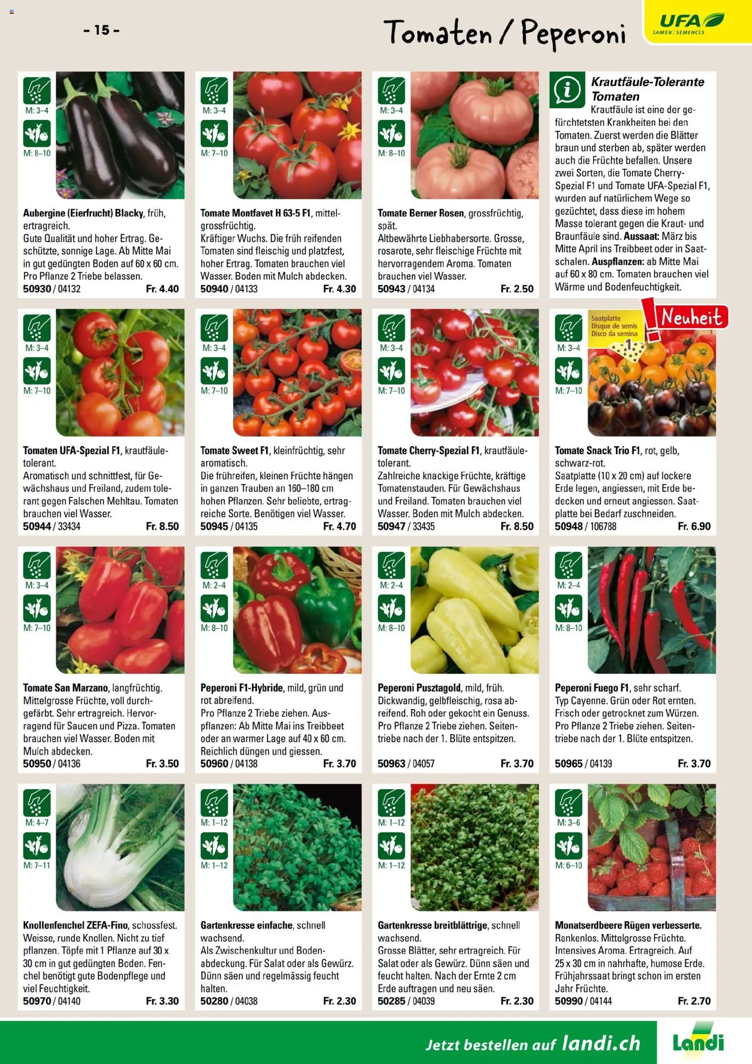 Landi ( Deaktivovane pre Letakomat )  Aktionen – gültig ab 07.01.2026 | Seite: 17 | Produkte: Aubergine, Tomaten, Früchte, Salat
