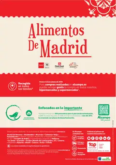 Vista previa Alcampo  Alimentos de Madrid 2026 válido desde el 07/10/2026 | Página: 20 | Productos: Granada, Alimentos