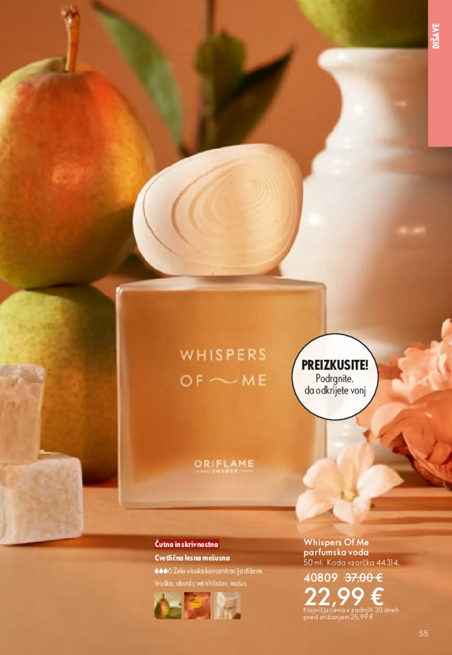 Novi Oriflame katalog ponudbe – veljaven od 13.05.2026 | Stran: 54 | Izdelki: Voda, Parfumska voda