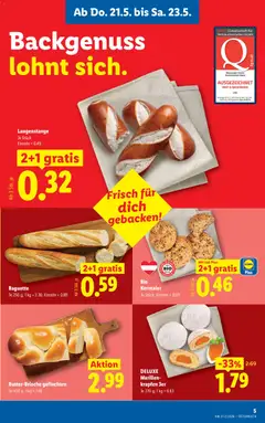 Lidl - Flugblatt ab 21.05.2026 gültig | Seite: 7 | Produkte: Jääkaappipakastin, Brot