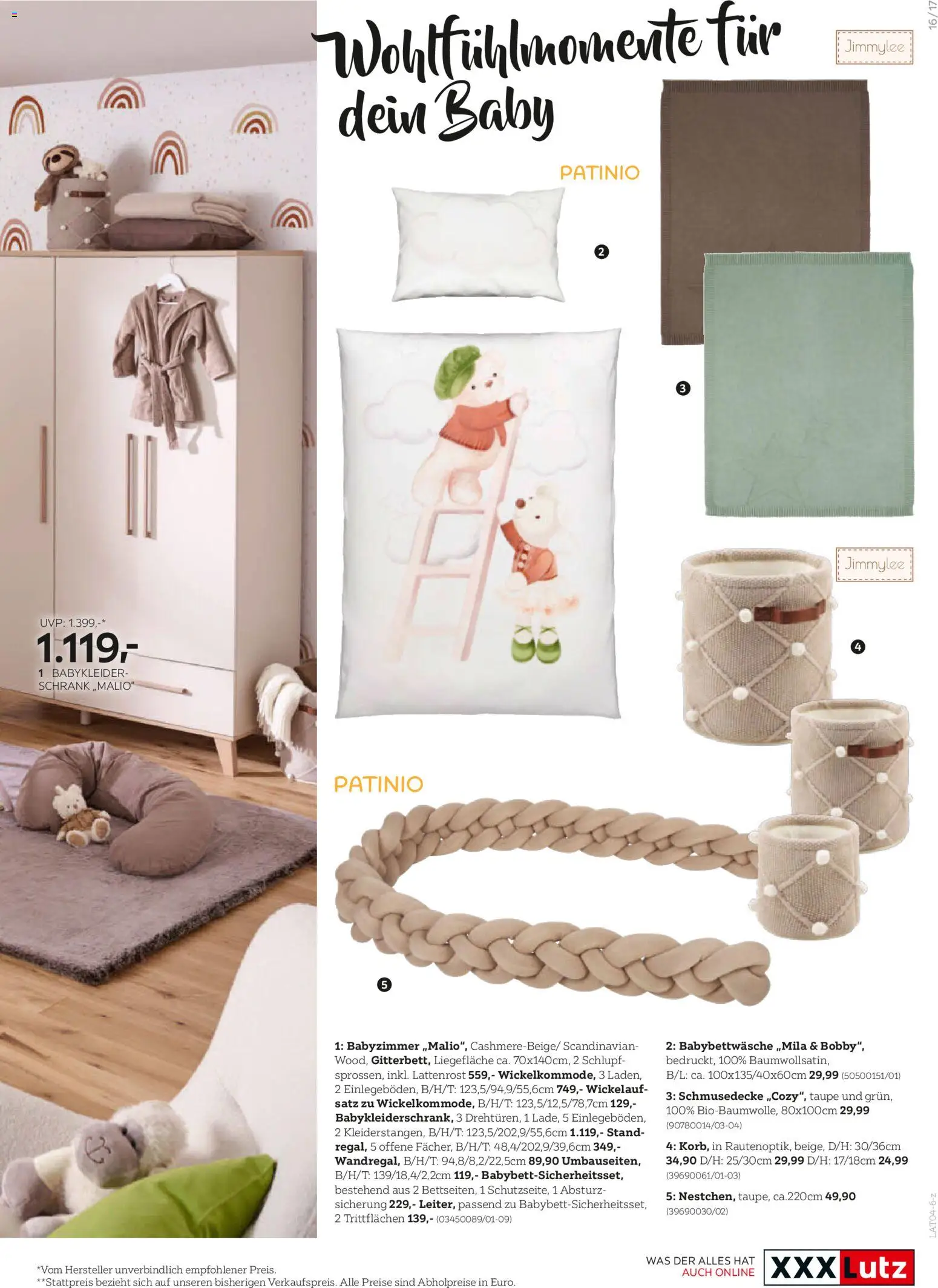 XXXLutz Babykatalog gültig ab 30.04.2026 | Seite: 17