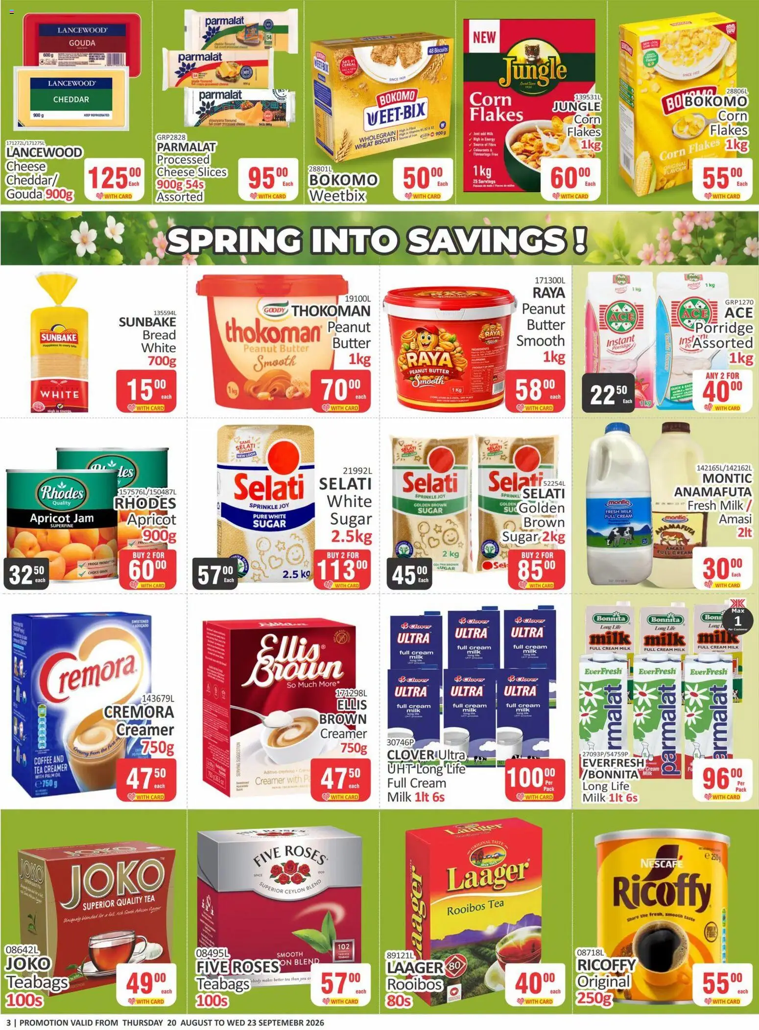 New KIT KAT Cash & Carry catalogue – valid from 20/08/2026 | Page: 4 | Products: Jam, Cheddar, Peanut butter, Sugar
