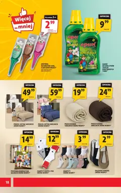 Pogląd oferty "Arhelan gazetka" - ważna od 11.09.2026 | Strona: 18 | Produkty: Pościel, Prześcieradło, Nawóz, Rosliny