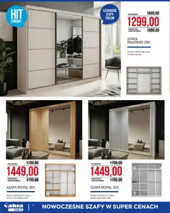 Pogląd oferty "Abra meble gazetka" - ważna od 06.05.2026 | Strona: 12 | Produkty: Szafa