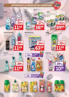 Ofertele Auchan valabile de la 06.05.2026 | Pagină: 21 | Produse: Bebek çorapları, Pudră, Detergent, Șervețele umede