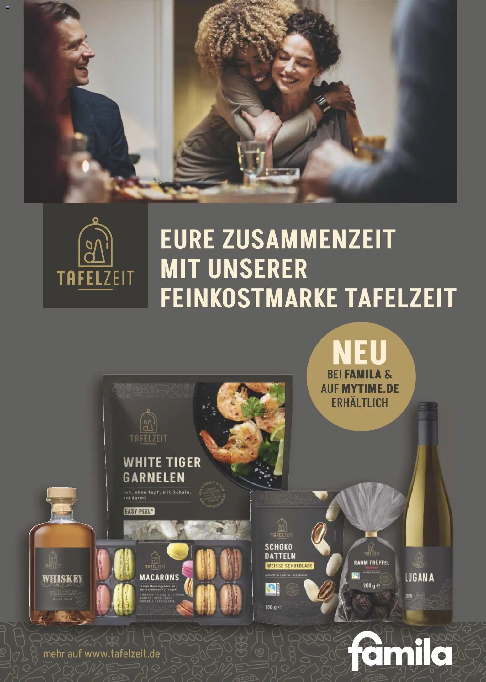 Famila Nordwest myTime November 2026 – gültig ab 26.10.2026 | Seite: 56 | Produkte: Schokolade, Garnelen, Tiger garnelen, Whiskey