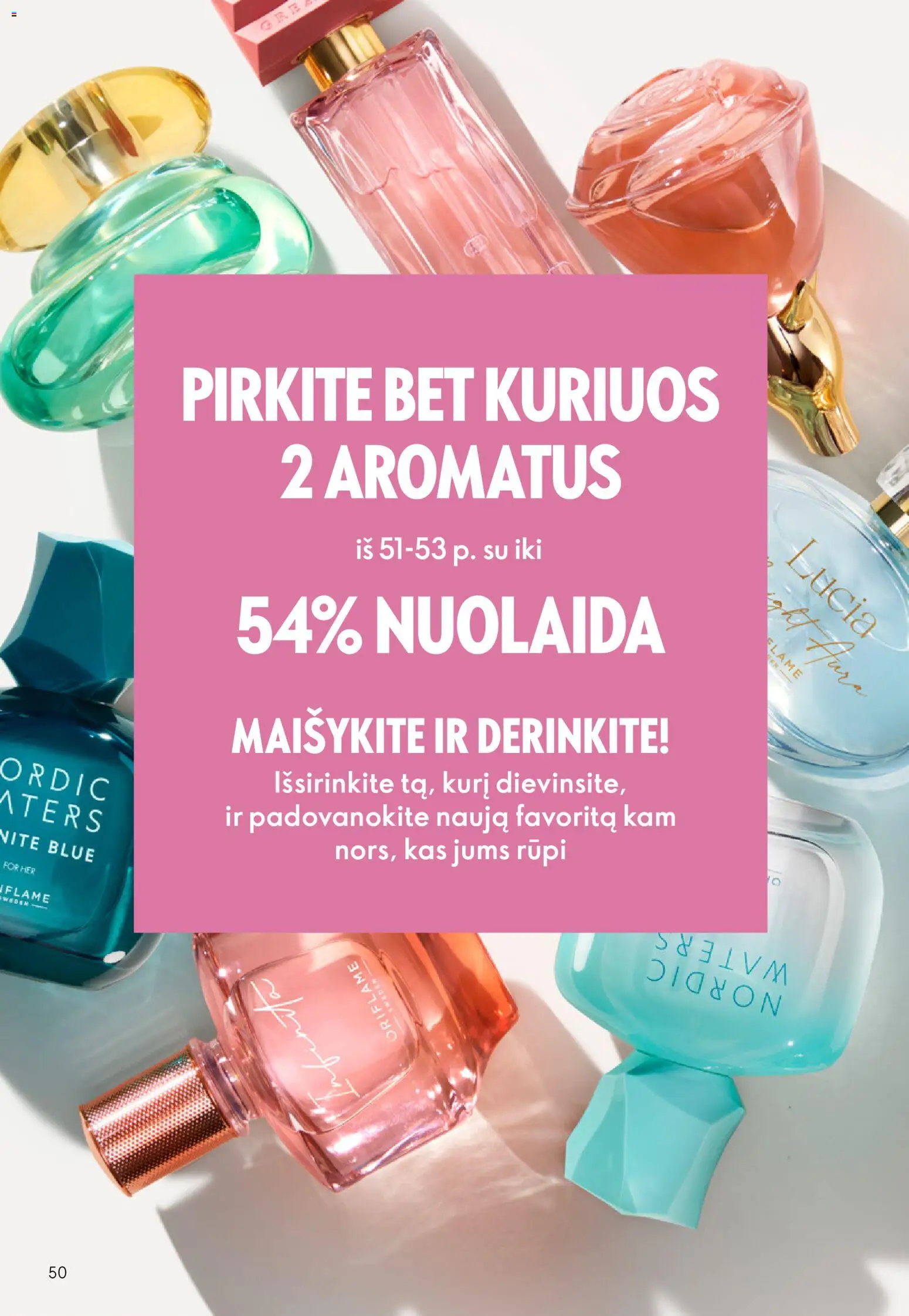 Oriflame akcijos nuo 13.05.2026 | Puslapis: 50