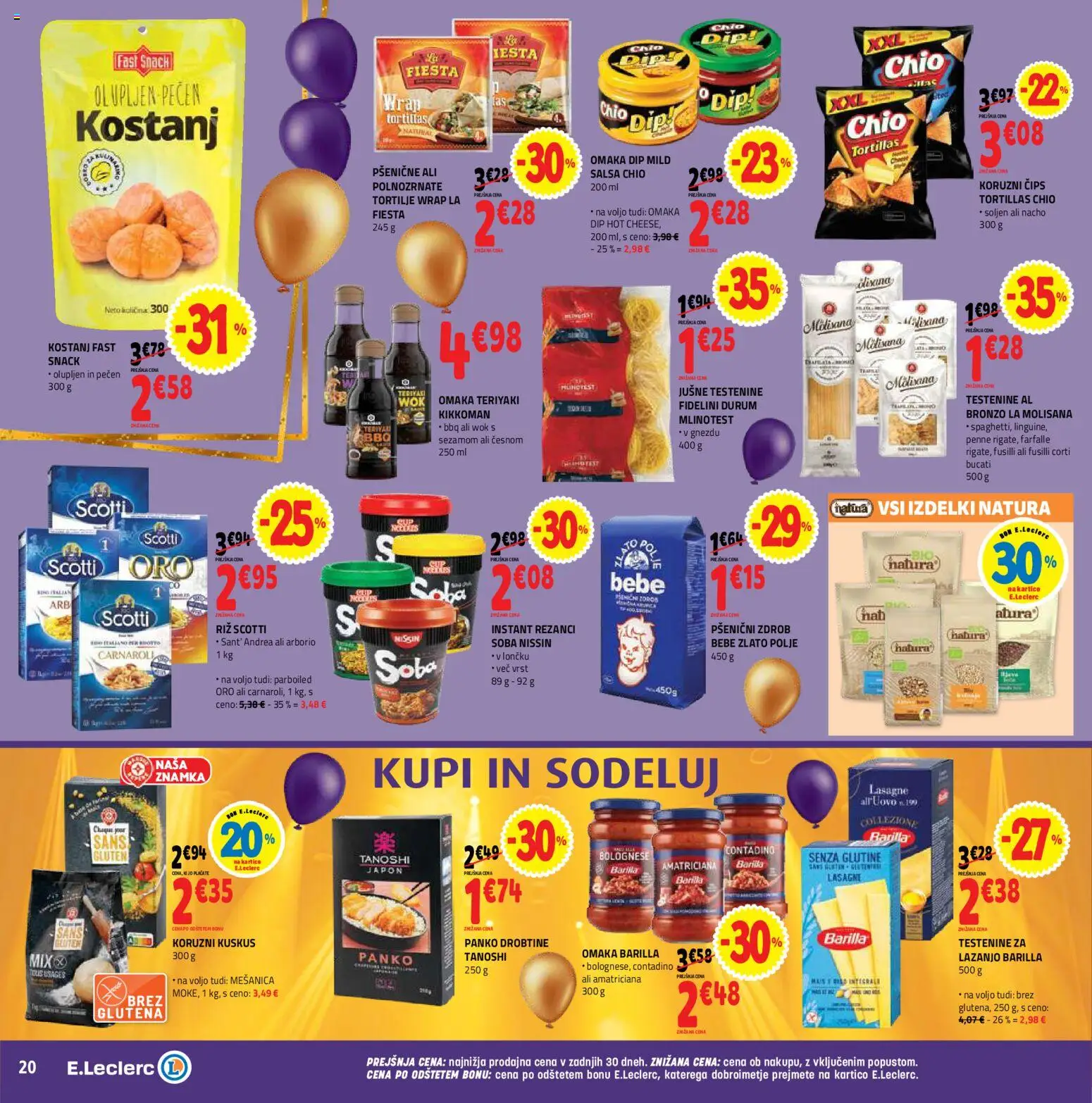 Novi E.leclerc katalog ponudbe – veljaven od 14.10.2026 | Stran: 20