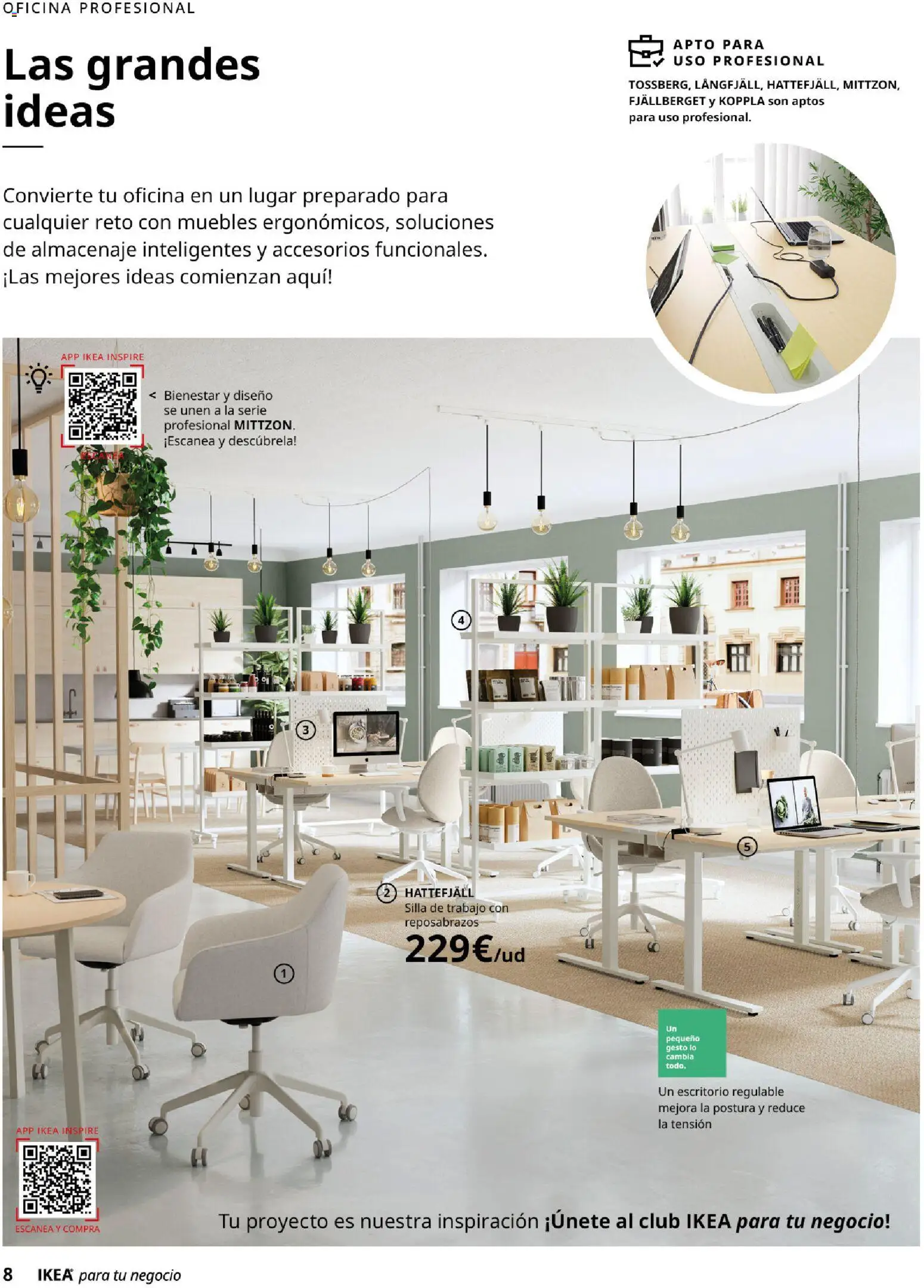 IKEA - IKEA para tu negocio │ válido desde el 01/09/2026 | Página: 8 | Productos: Muebles, Almacenaje, Silla