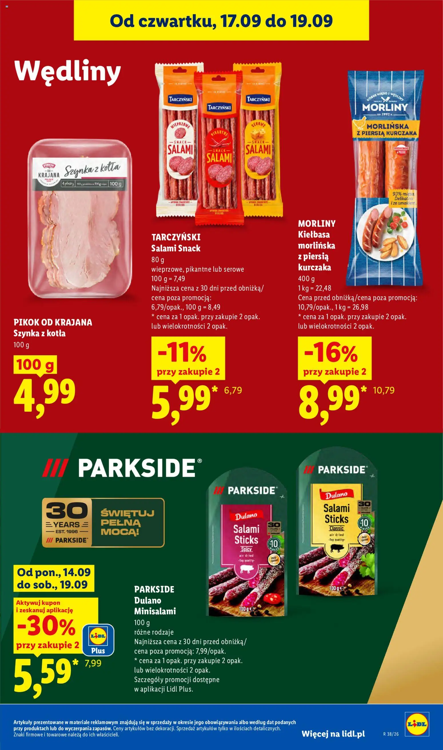 Lidl Polsko leták od 17.09.2026 | Strana: 55 | Produkty: Parkside, Pikok