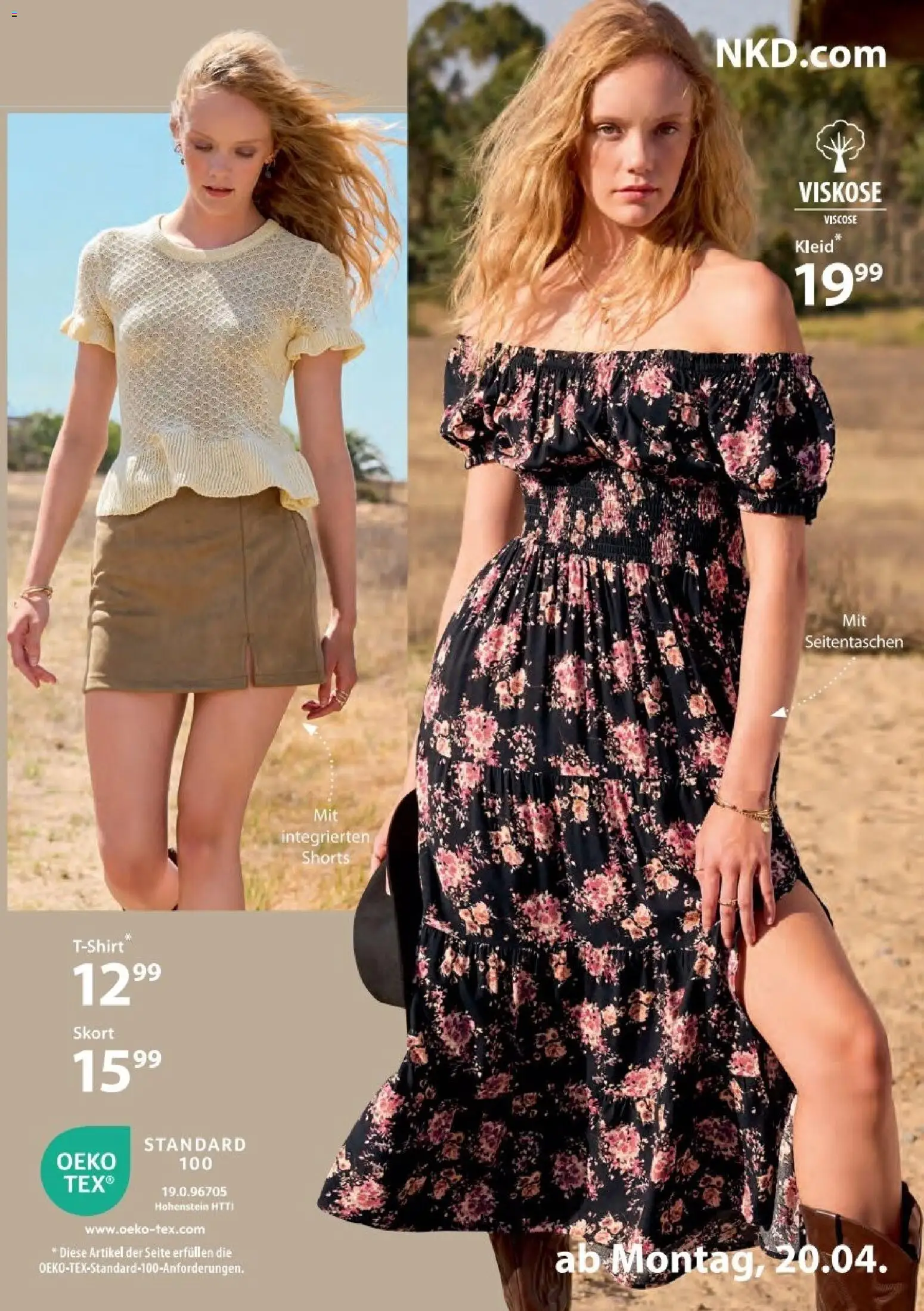 NKD Prospekt aktuell gültig ab 20.04.2026 | Seite: 3 | Produkte: Kleid