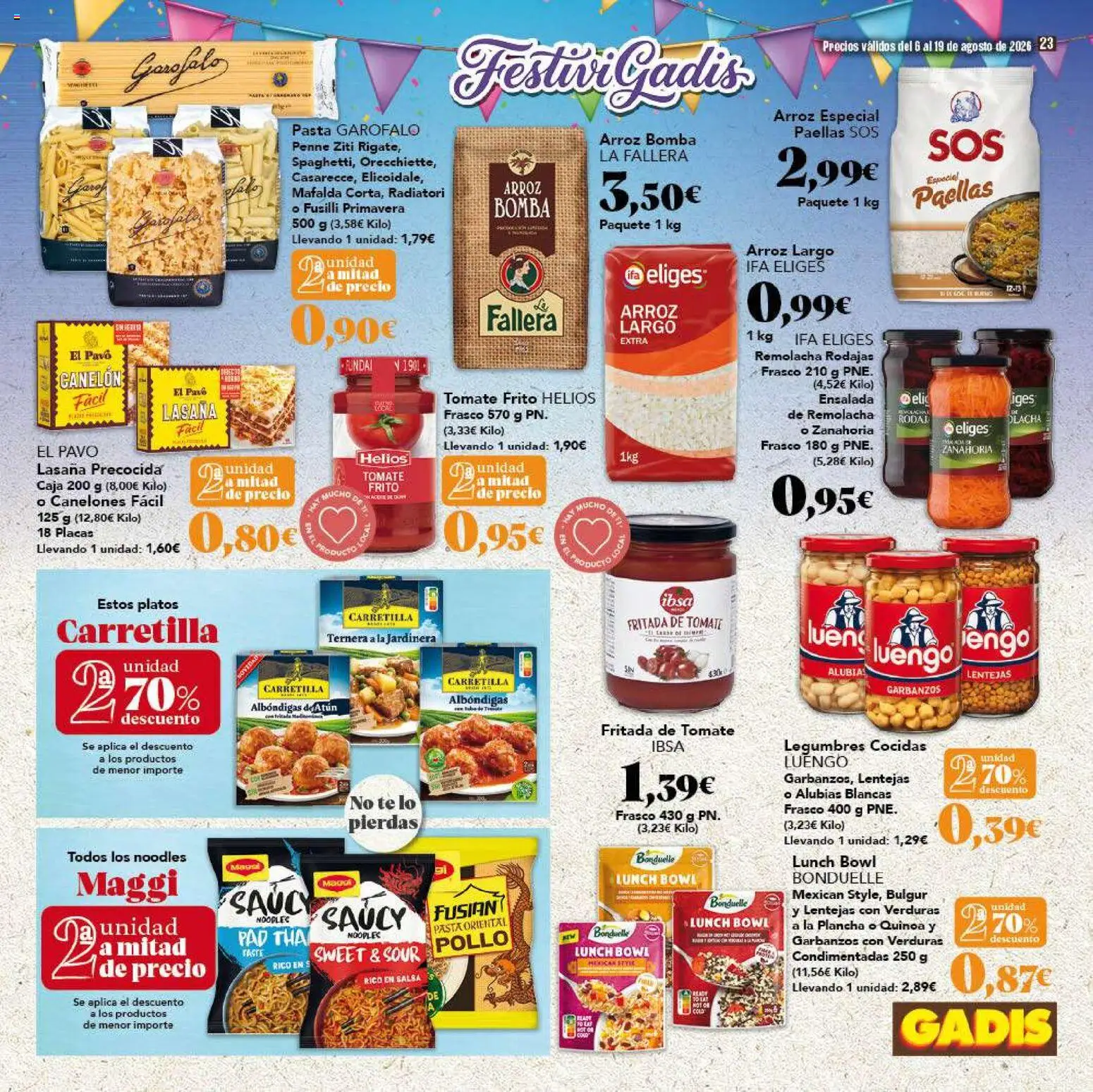 Gadis folleto │ válido desde el 06/08/2026 | Página: 23