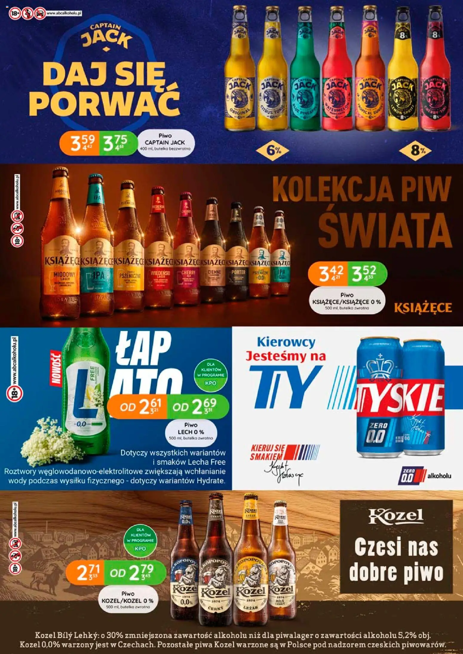 Eurocash gazetka - Katalog Alkoholowy od 01.08.2026 | Strona: 70 | Produkty: Leżak, Tyskie, Piwo, Piwo kozel