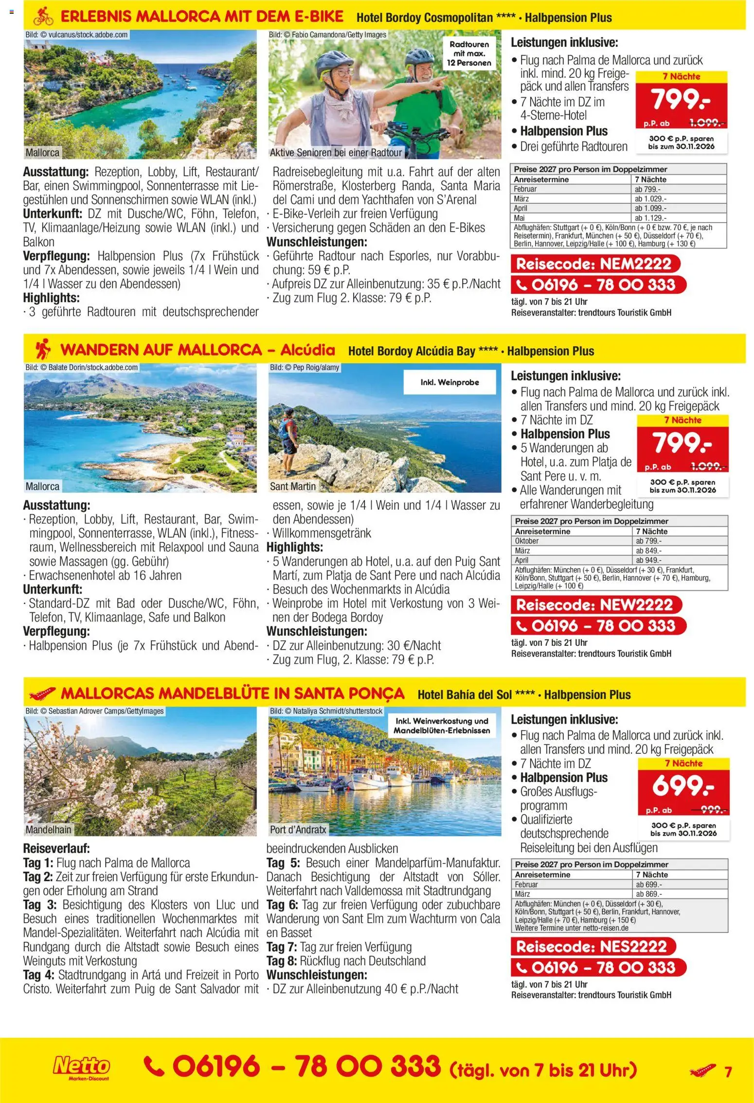 Netto Marken-Discount Reise-Sonderangebote – gültig ab 15.10.2026 | Seite: 7
