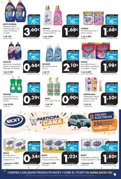 Vista previa Lupa Supermercados folleto válido desde el 01/10/2026 | Página: 14 | Productos: Detergente, Suavizante, Lavavajillas, Vinagre