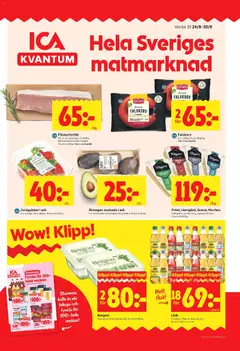 ICA Kvantum erbjudanden - Förhandsvisning av reklamblad från butik ICA Kvantum aktuell från 24/08/2026