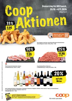 Coop aktionen ab 29.10.2026 gültig