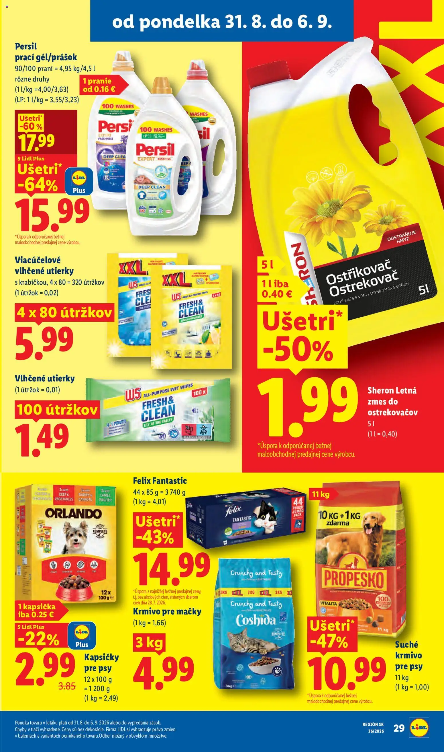 Nové Lidl akcie – leták je platný od 31.08.2026 | Strana: 41