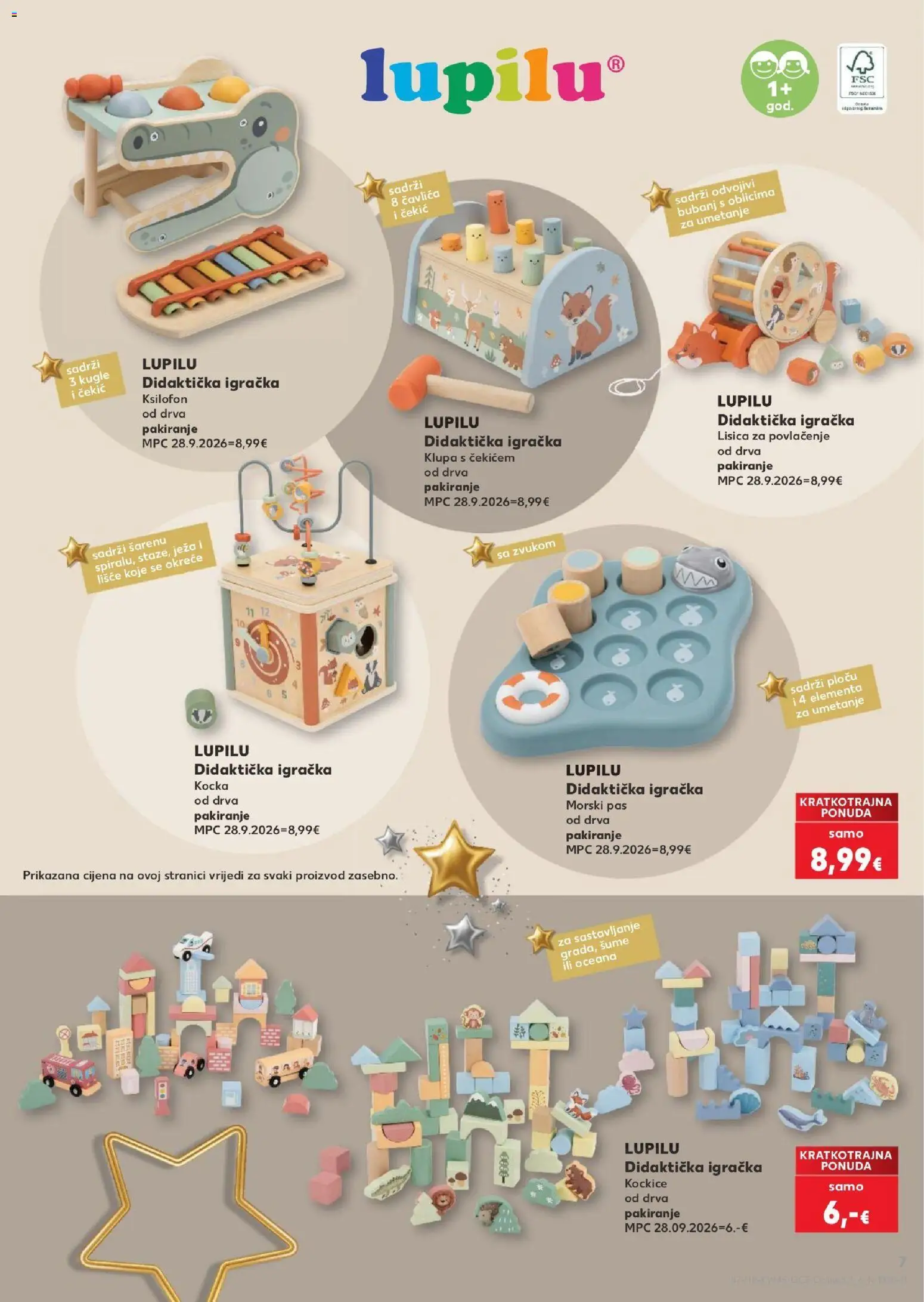 Kaufland katalog | vrijedi od 02.11.2026 | Stranica: 7 | Proizvodi: Didakticka igračka, Igračka