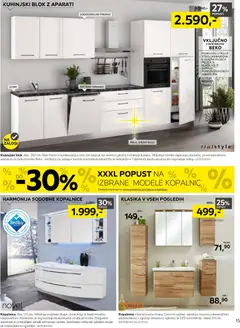 XXXL Lesnina katalog akcije – veljaven od 28.09.2026 | Stran: 15 | Izdelki: Kuhalna plosca, Pomivalno korito, Delovna plošča, Blok