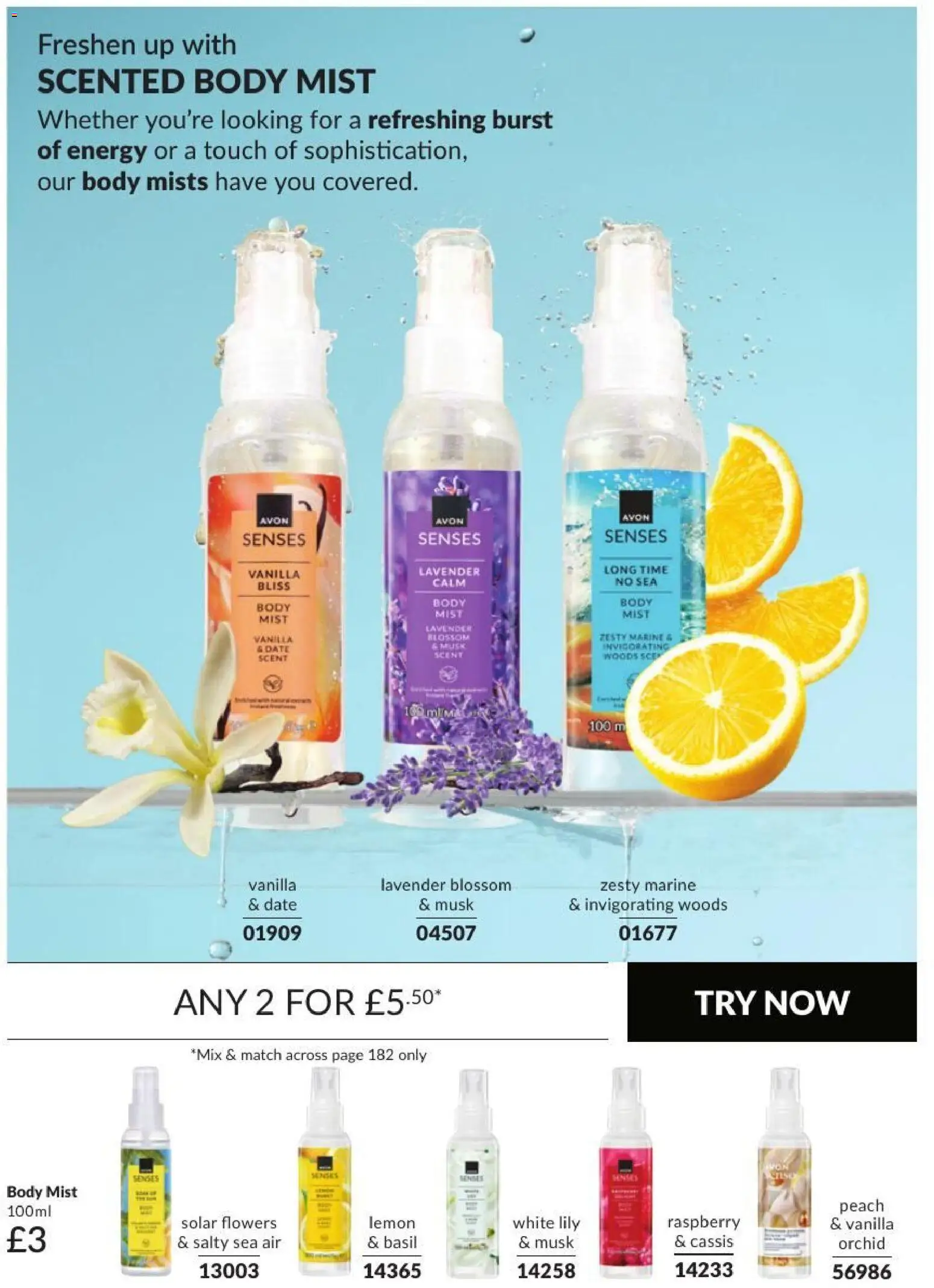 {H1} | Page: 182 | Products: Flowers, Raspberry, Vanilla, Orchid