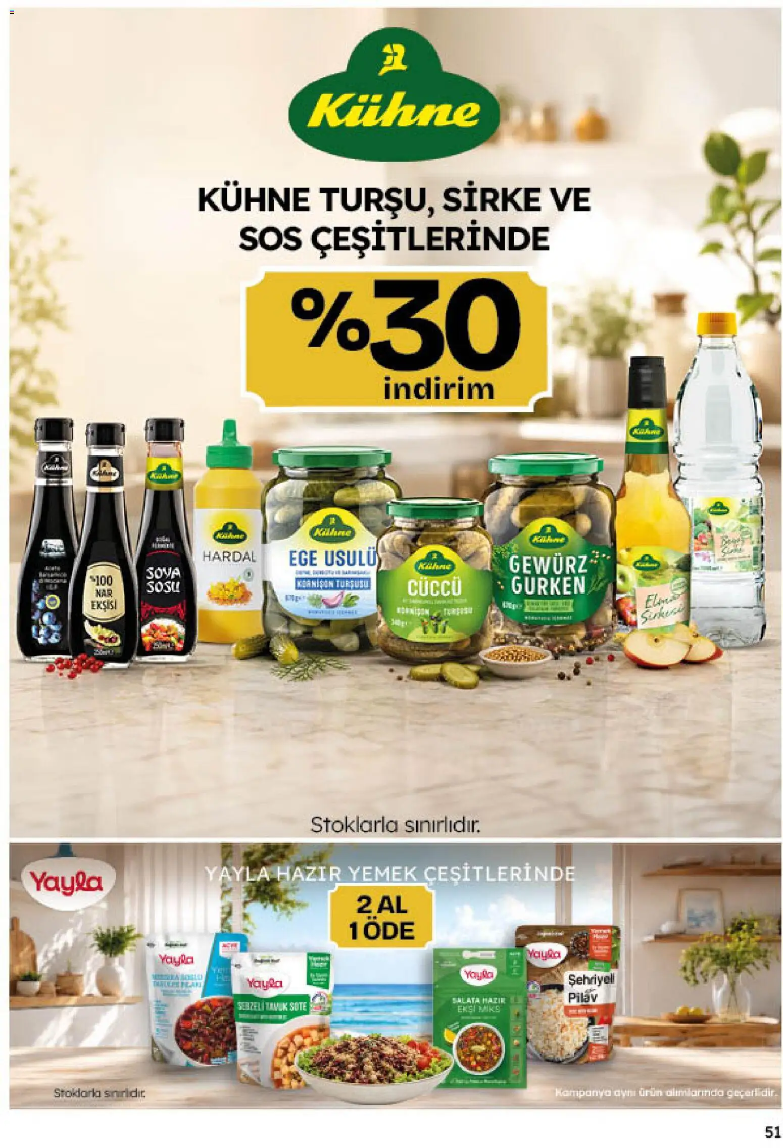 Migros Katalog - 5M Migroskop Dijital - 20 Ağustos 2026 tarihinden itibaren geçerlidir | Sayfa: 51 | Ürünler: Hardal, Sirke, Sos, Hazır yemek