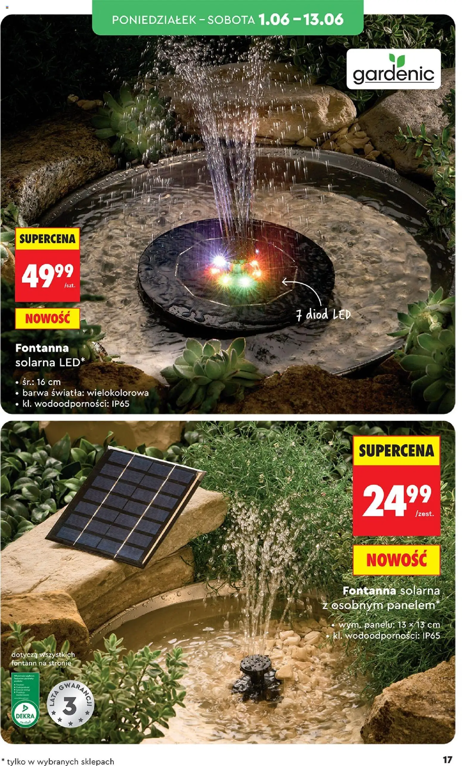 Biedronka Polsko leták - Hity i inspiracje od 30.05.2026 | Strana: 17 | Produkty: LED