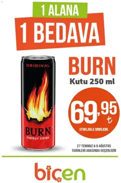 27 Temmuz 2026 tarihinden itibaren geçerli olan Biçen Market kataloğu önizlemesi