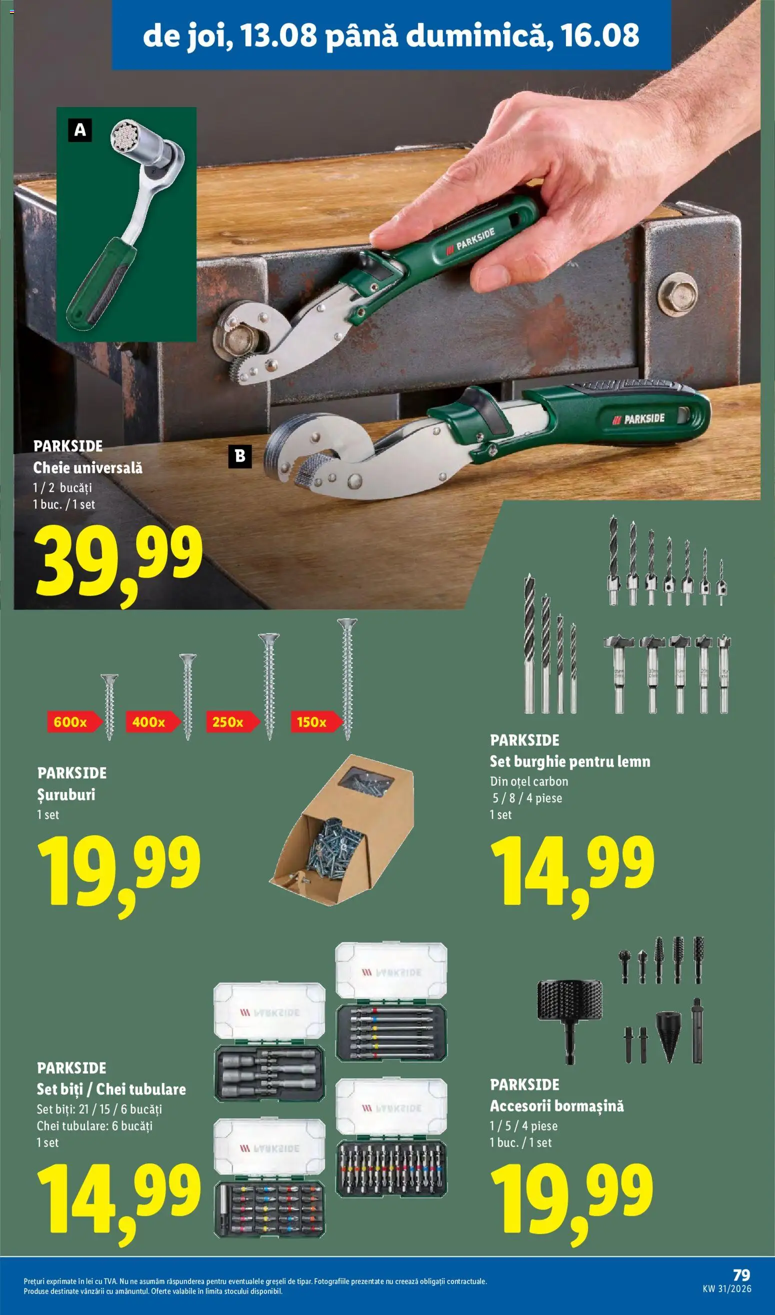 Noul catalog Lidl – valabil de la 10.08.2026 | Pagină: 79