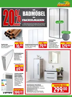 HERKULES Bau & Garten ab 29.06.2026 gültig | Seite: 15 | Produkte: Klimaanlage, Tür, Armatur, Midischrank