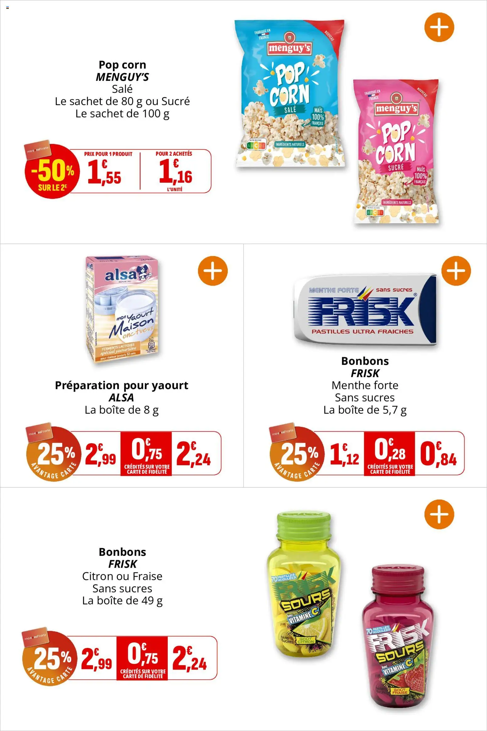 {H1} | Page: 27 | Produits: Sucre, Mais, Alsa, Bonbons