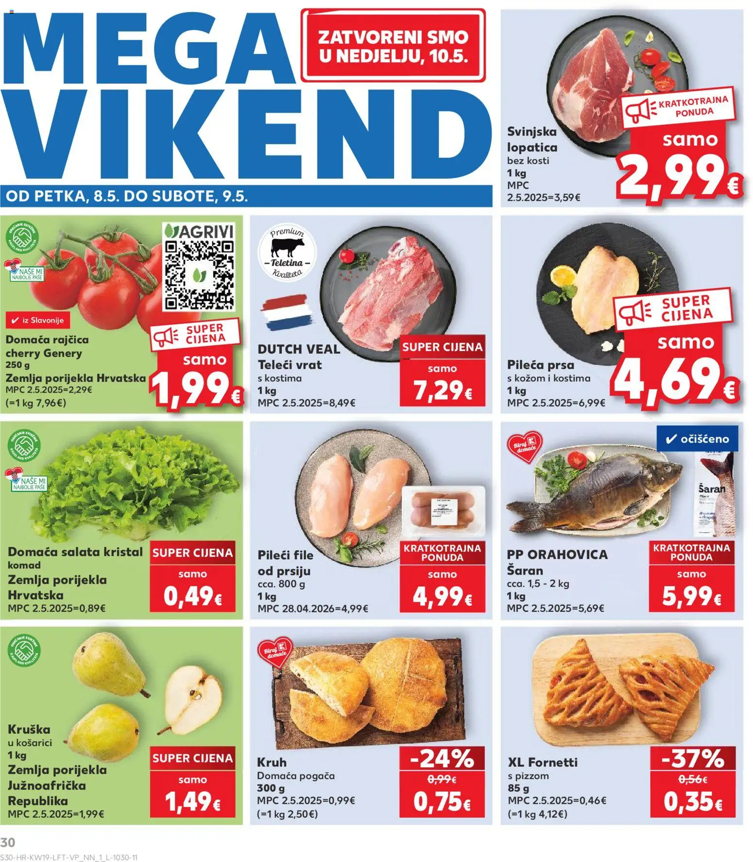 Kaufland HR akciós ujság - amely érvényes a következő dátumtól: 06.05.2026 | Oldal: 30